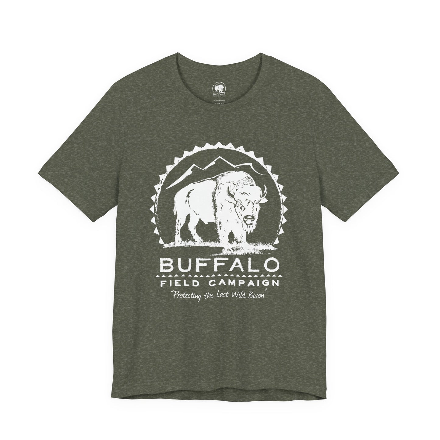 Buffalo Field Campaign Logo Tee